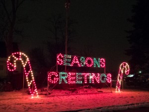 Pittsboro Park Holiday Lights