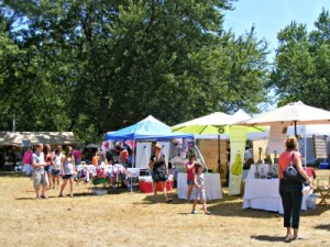 It's a lovely day at the Festival of the Arts
