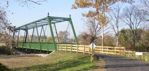 You can find this pedestrian bridge in Friendship Gardens Park in Plainfield.