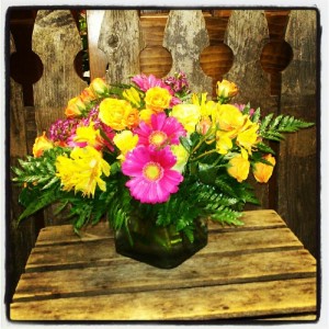Flowered Occassions has some beautiful Mother's Day arrangements to chose from.