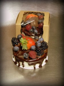 These delicious berry baby cakes from the Bread Basket are sure to tell mom just how sweet she is!