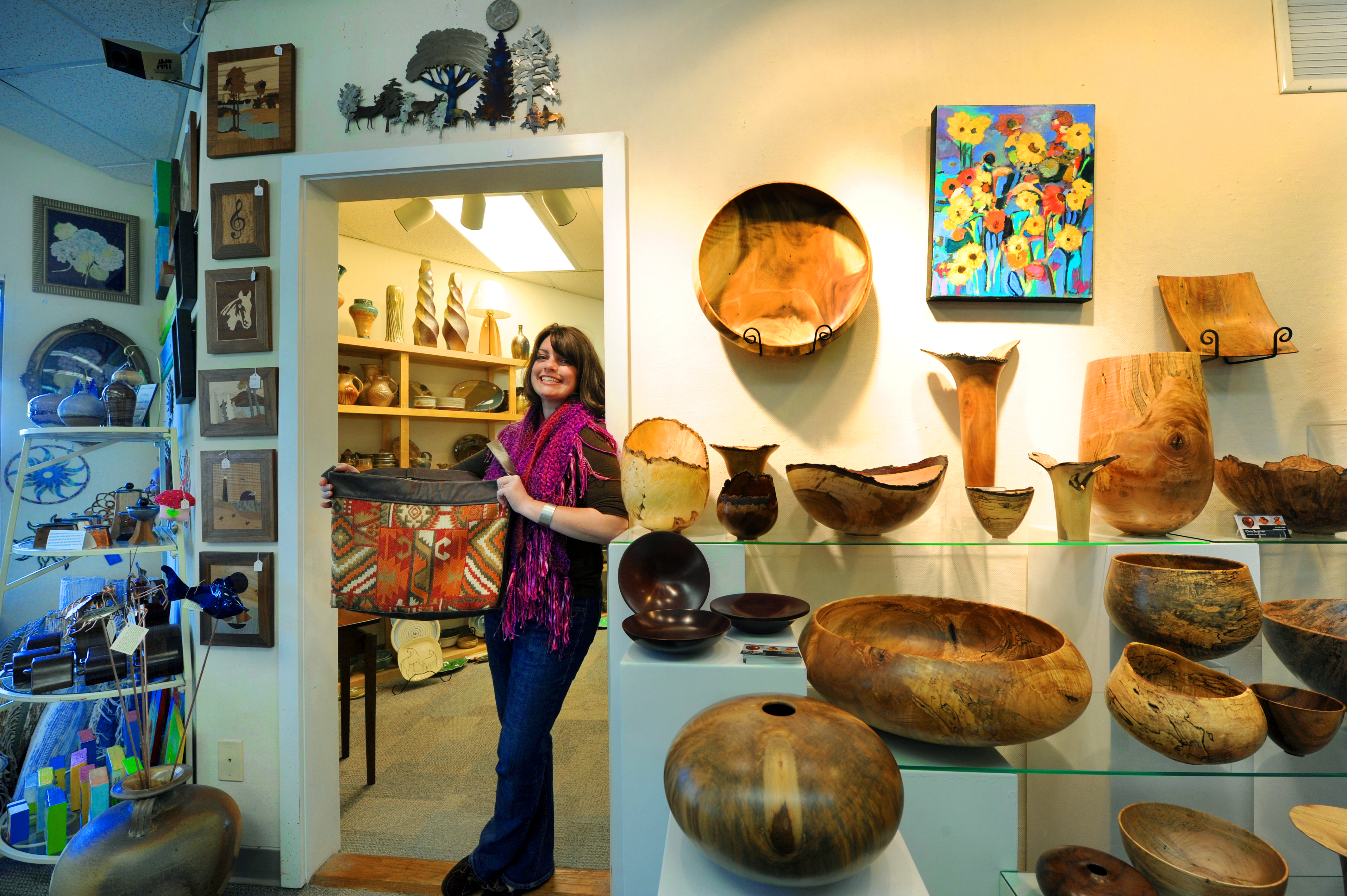 North Carolina Crafts Gallery, Sara Gress in Carrboro.JPG