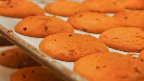 Pumpkin cookies from Macey's