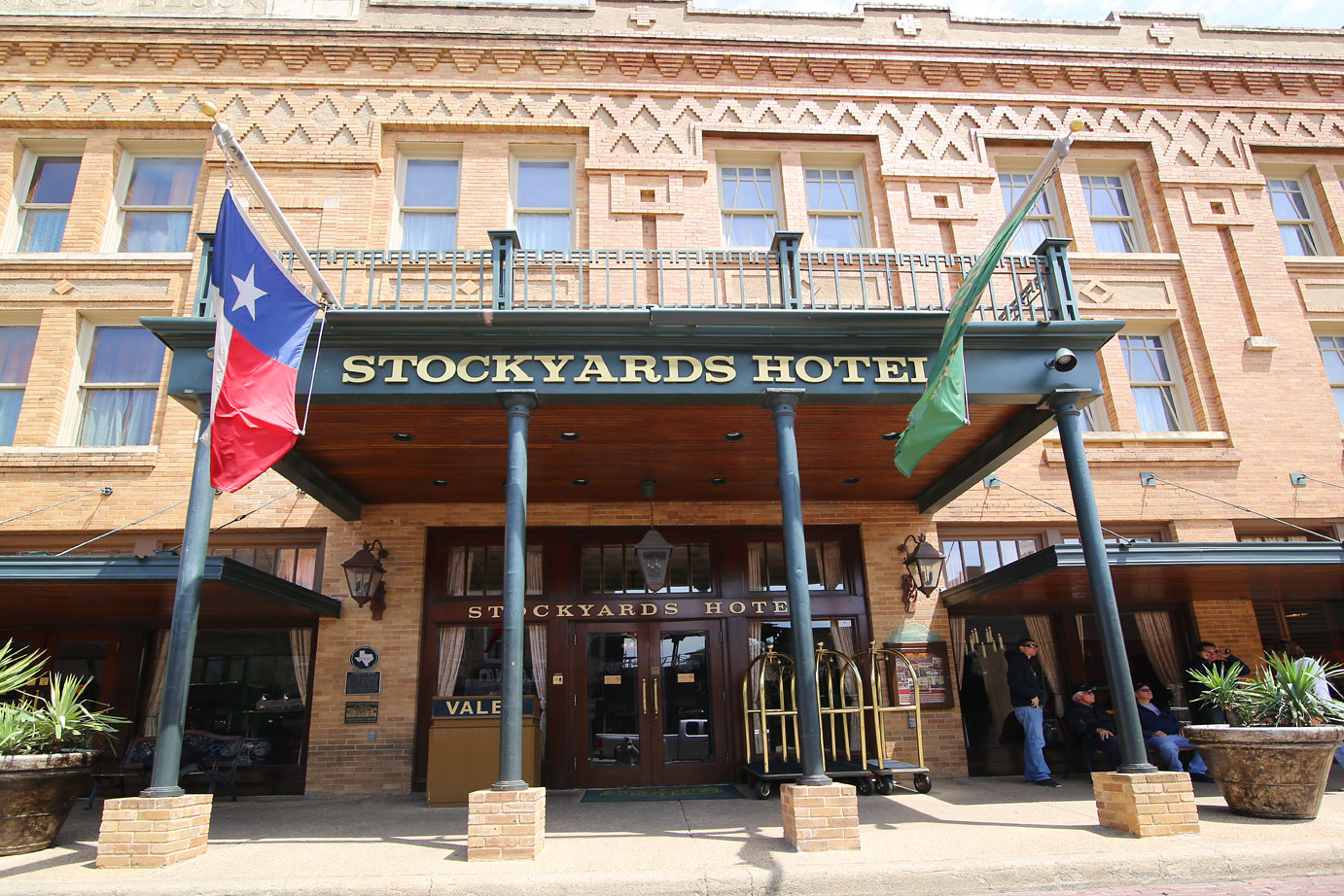 Stockyards Hotel Exterior