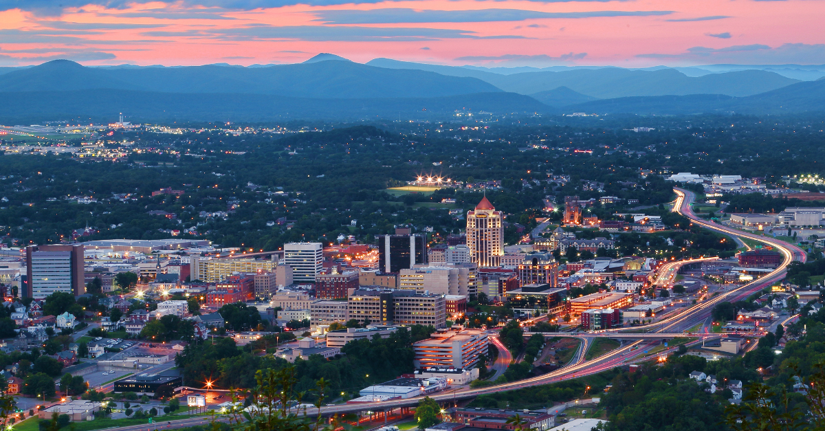 Cities Counties Virginia S Blue Ridge Regions