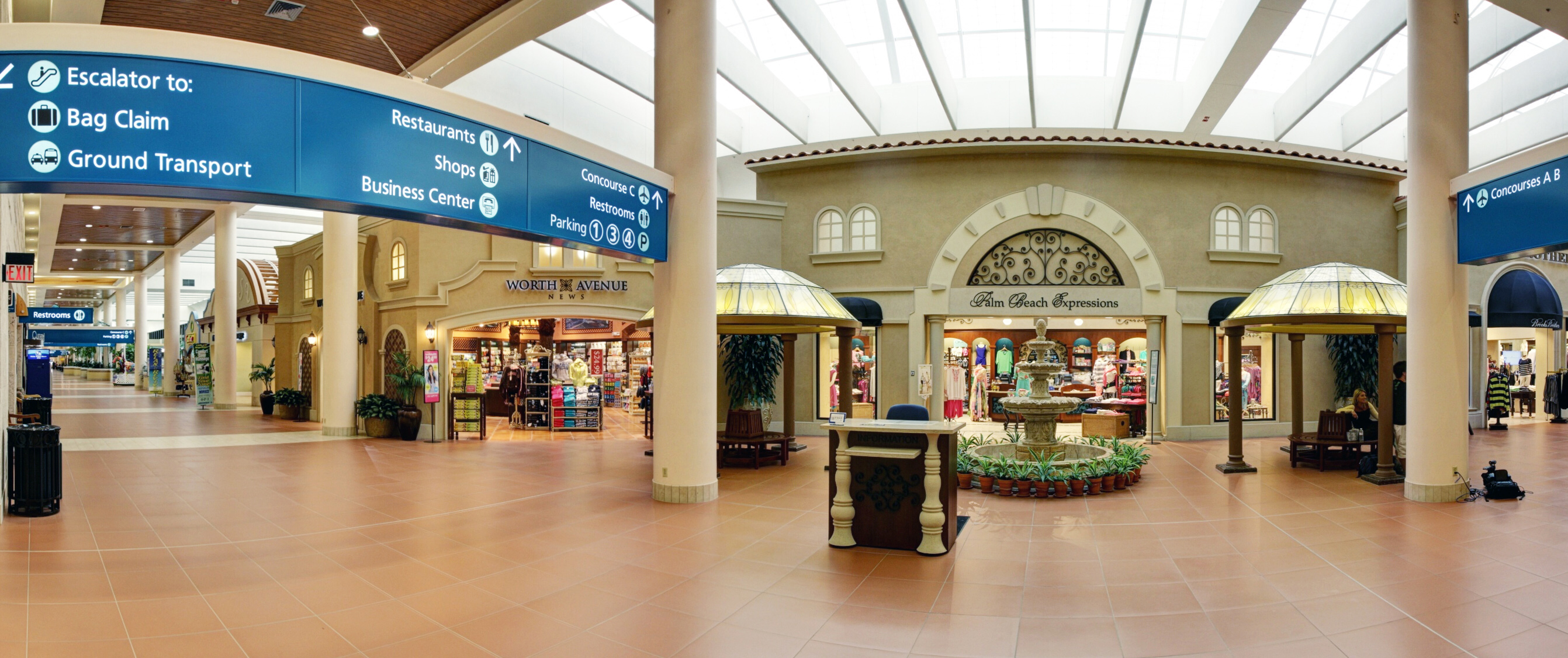 Airport Restaurants Shops Palm Beach Airport