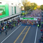 Eugene Marathon Start Line (Photo by Pure Blue Design)