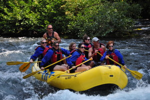 McKenzie River rapids