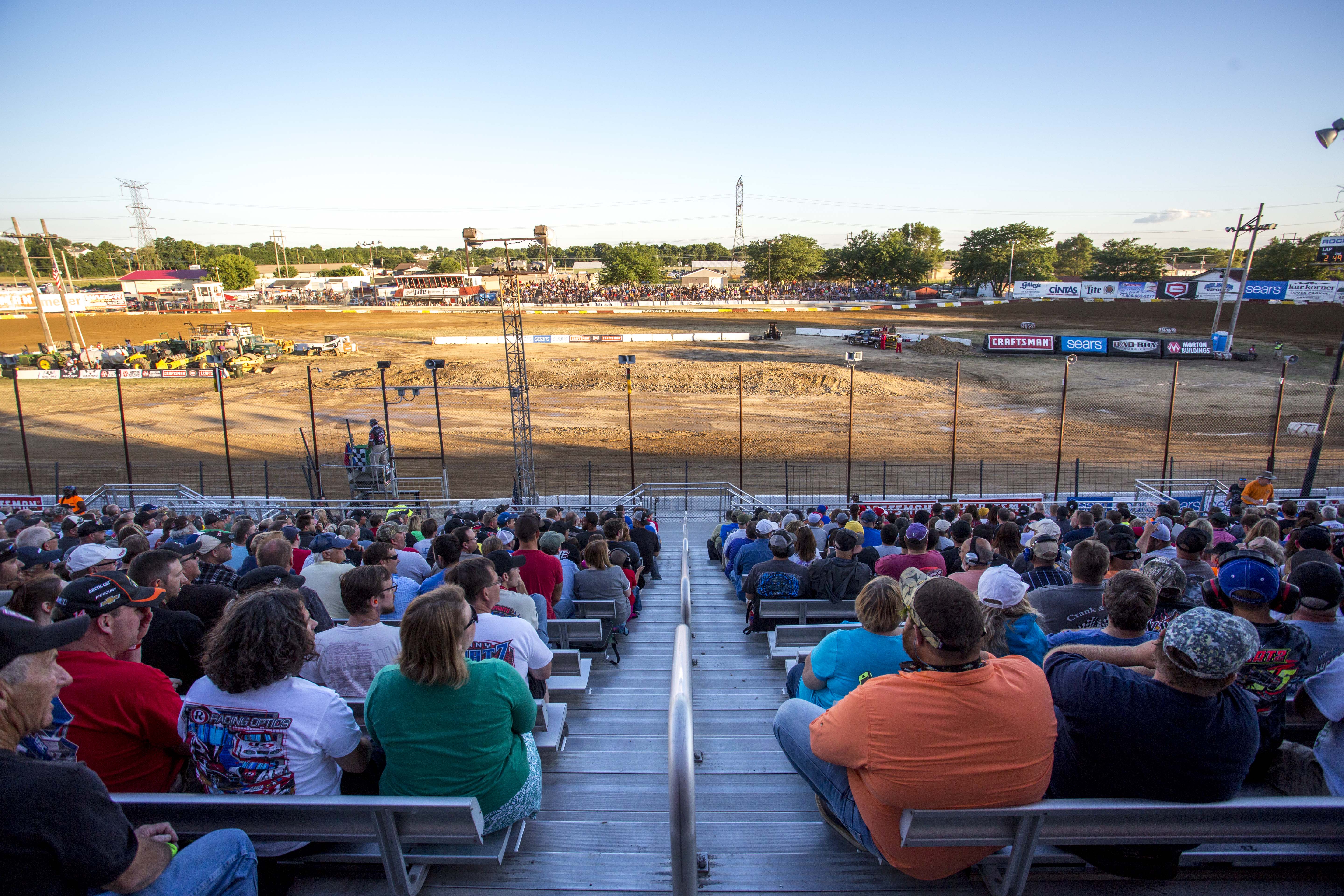 Rockford Speedway Crowd