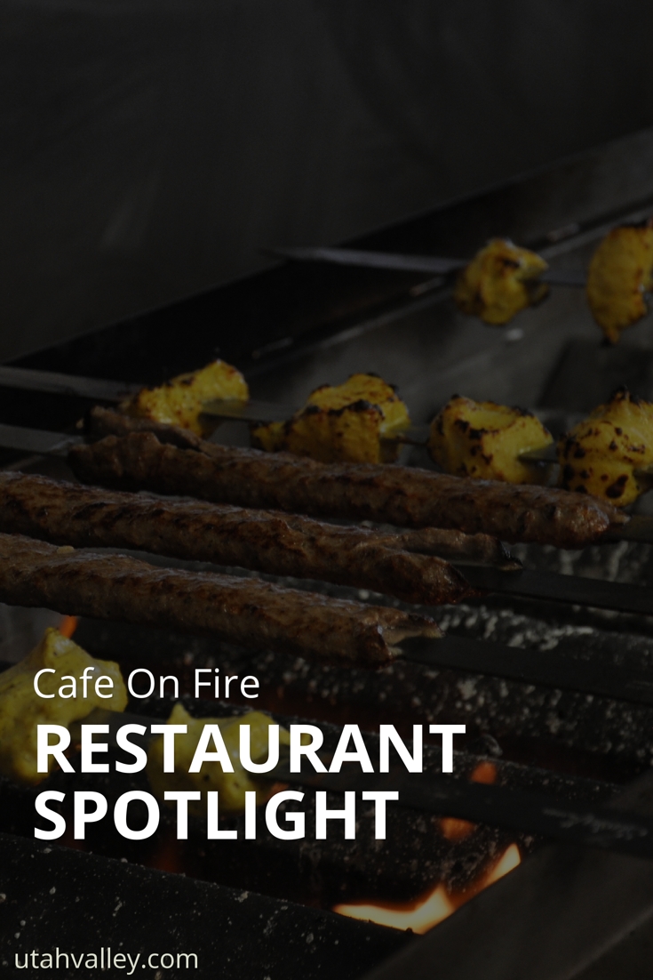 Cafe On Fire image for Pinterest