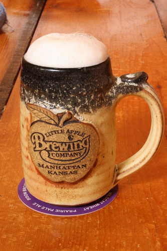 Mug at Little Apple Brewery