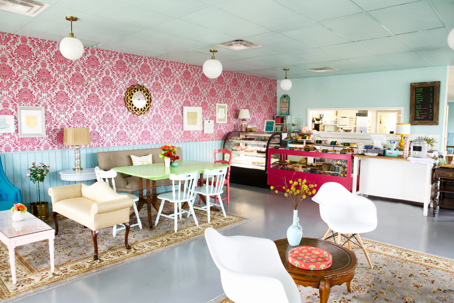 Bribery Bakery interior