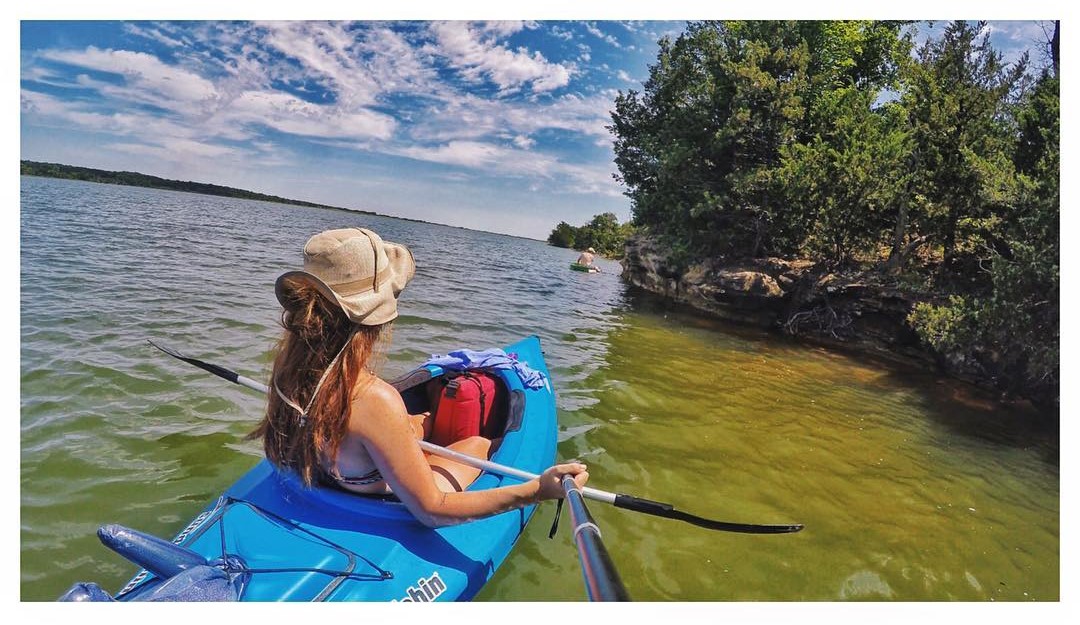 Lake McMurtry kayaking