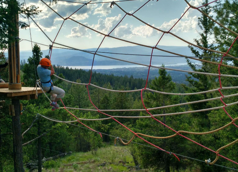 Myra Canyon Rope Course