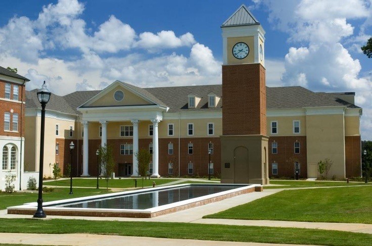 GCSU reflection pool