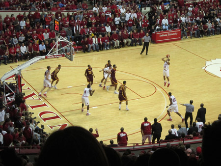 IU Basketball IUBB 3 point Shot
