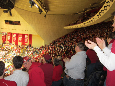 IU Basketball Fanns Basketball Fans
