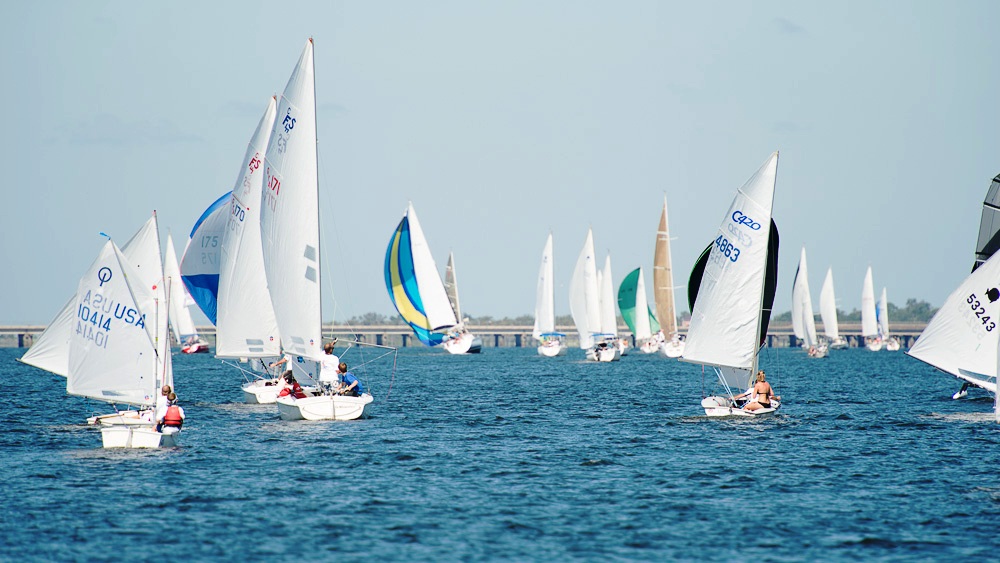 Regatta on Lake Pontchartrain