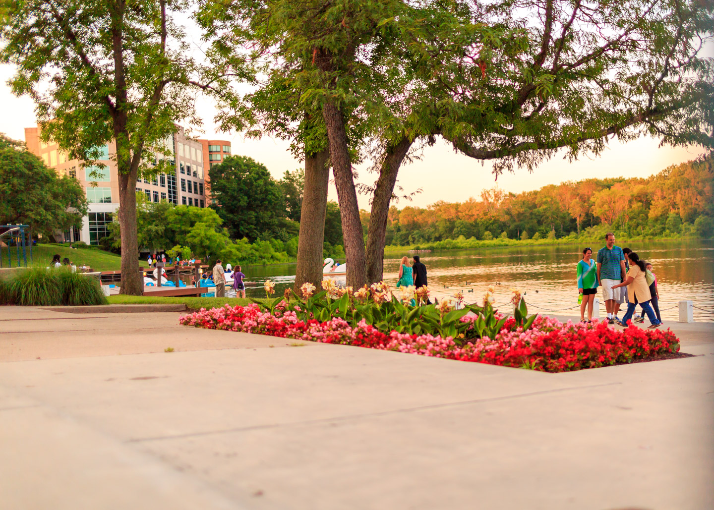 View of Columbia's Lakefront