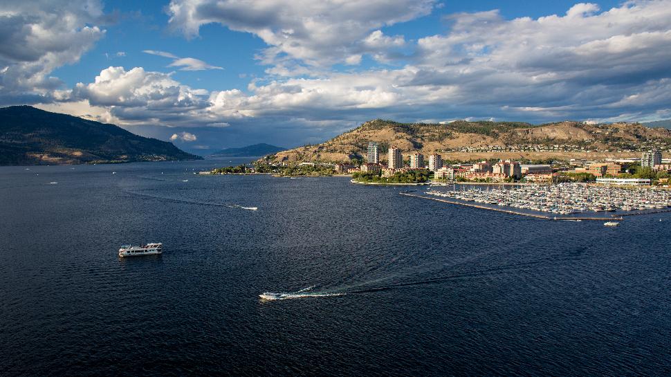 Okanagan Lake Aerial