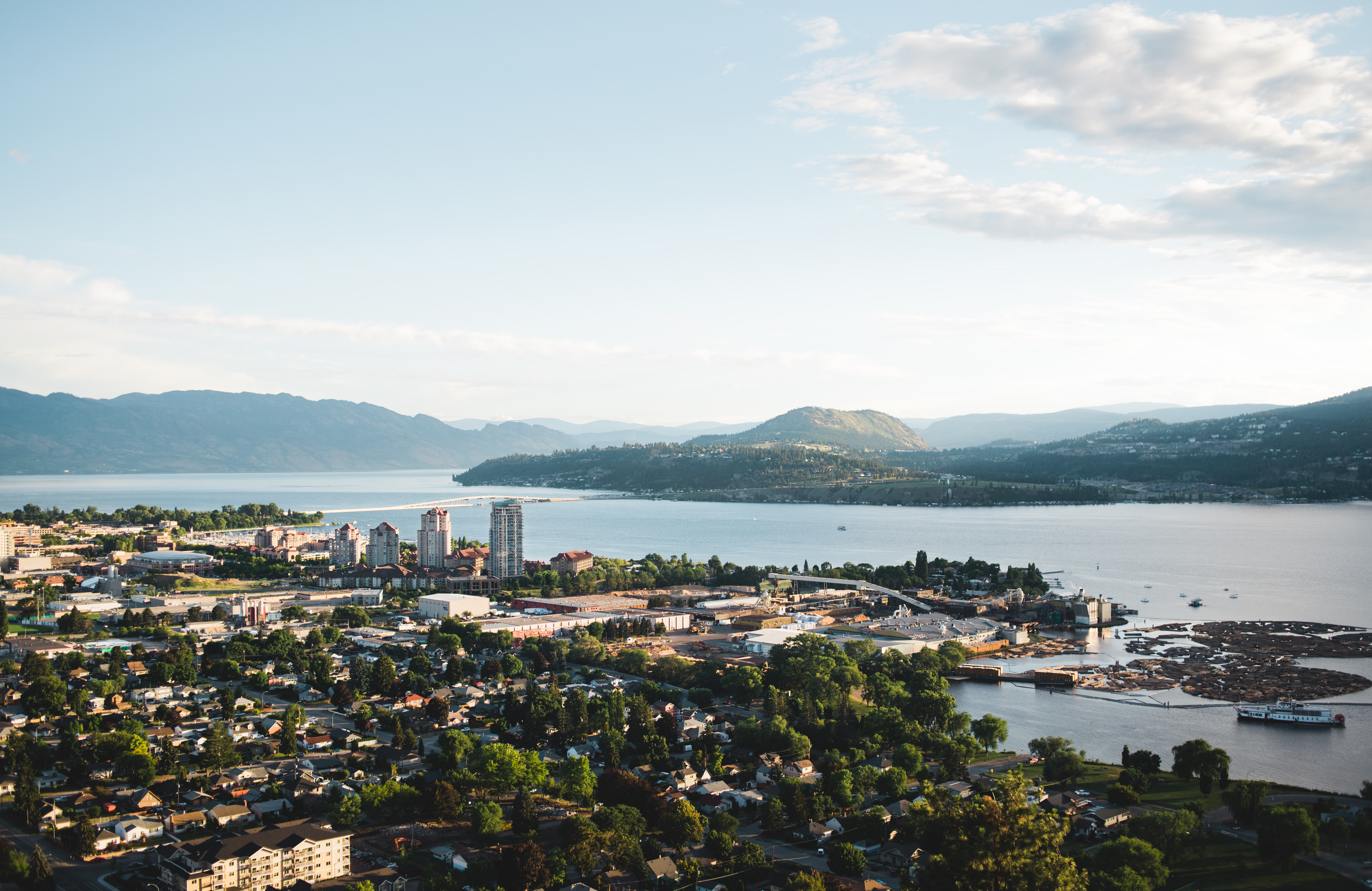 Kelowna from Knox Mountain