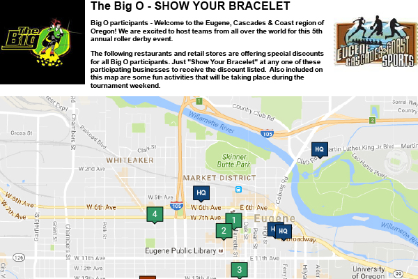 Show Your Badge Map for The Big O