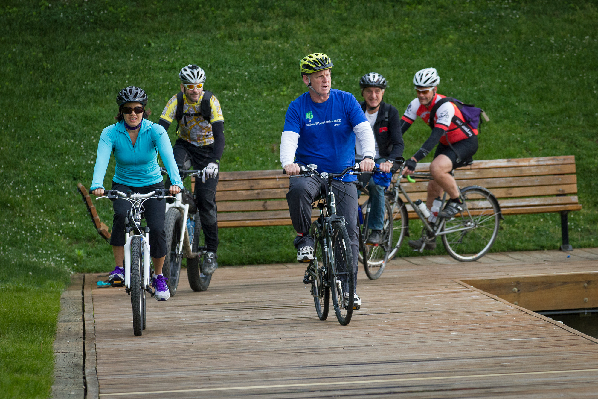 Executive Kittleman on Bike to Work Day