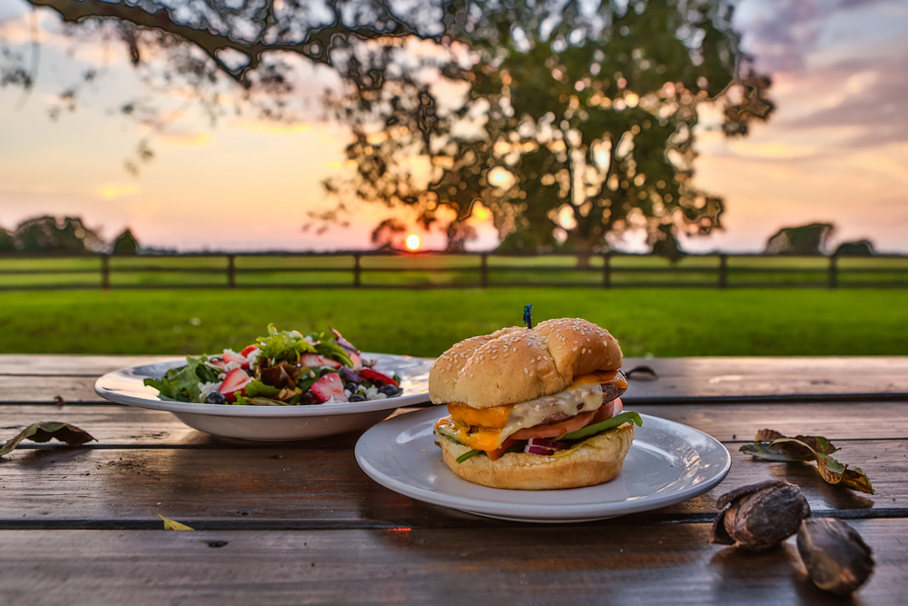 Sunset at Amelia Farm & Market