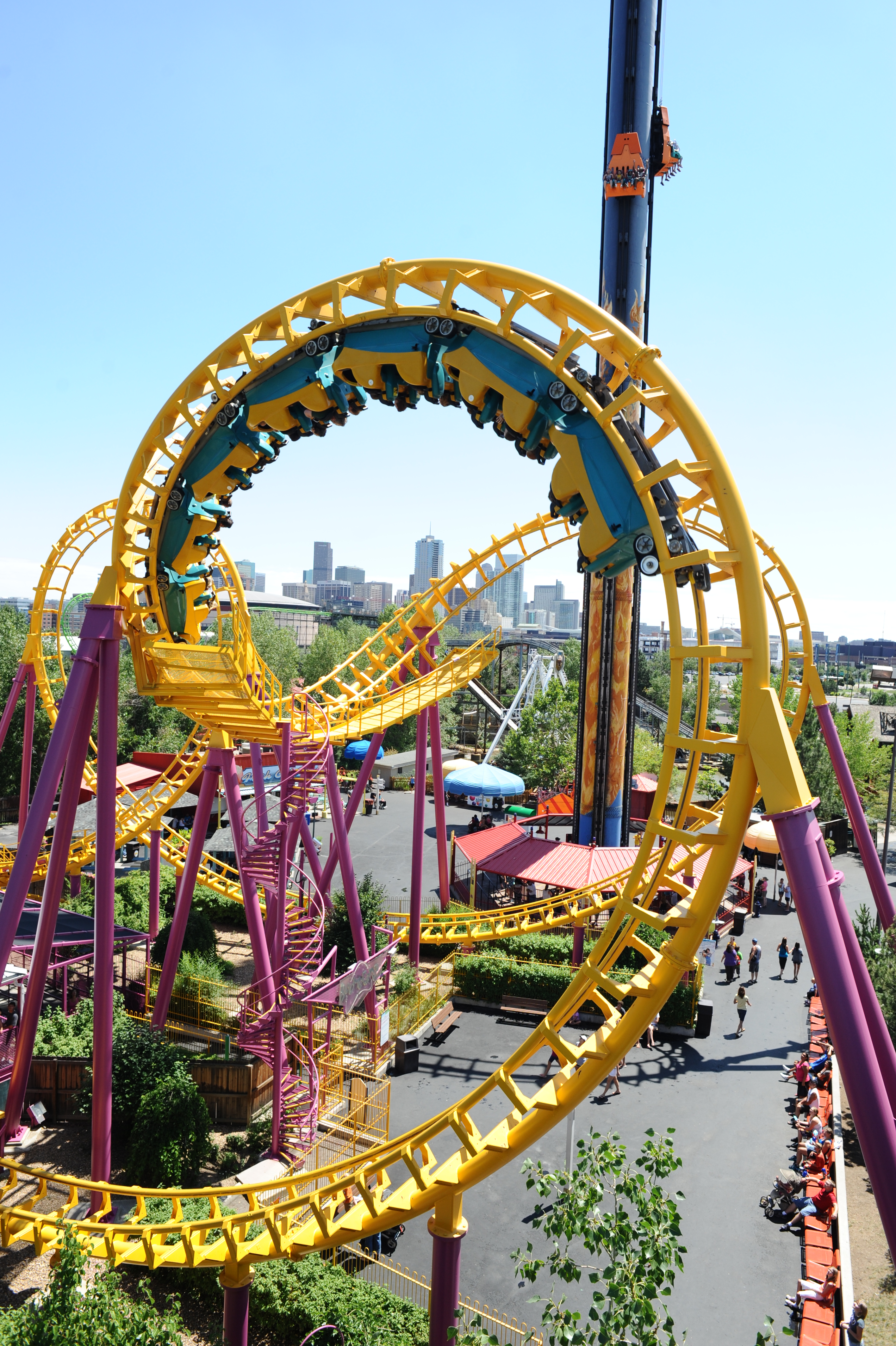 Denver Thrill Rides Amusement Parks Visit Denver