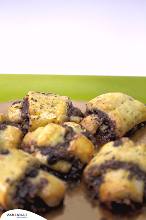 Raspberry Rugelach #Recipe | ExploreAsheville.com