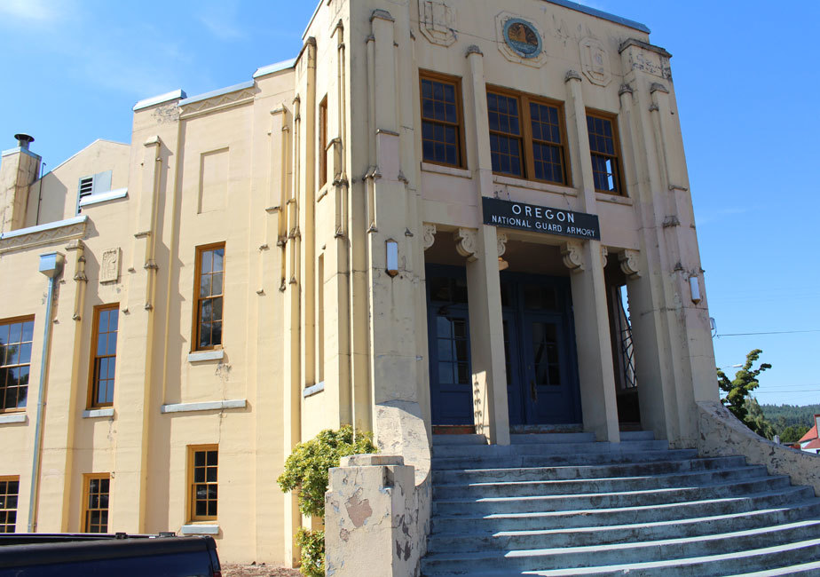 Cottage Grove Armory in Cottage Grove, Oregon