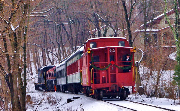 Colebrookdale Railroad is running their Snowflake Special trains leading up to New Year's Eve. Colebrookdale Railroad is running their Snowflake Special trains leading up to New Year's Eve.