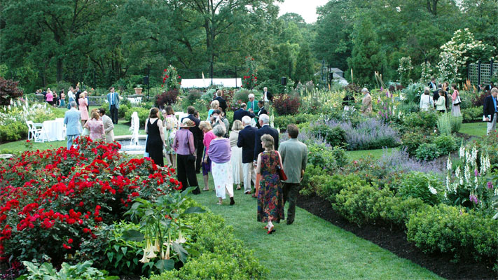 Morris Arboretum hosts its annual Moonlight and Roses fundraiser on Friday.