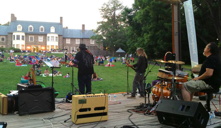 The summer concert series at Abington Art Center kicks off July 14. The summer concert series at Abington Art Center kicks off July 14.