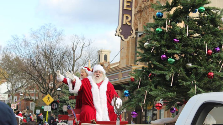 The Ambler Holiday Parade marches down Butler Avenue on Saturday at 4 p.m. The Ambler Holiday Parade marches down Butler Avenue on Saturday at 4 p.m.