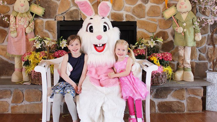 The Easter Bunny arrives at Elmwood Park Zoo this Saturday and Sunday. The Easter Bunny arrives at Elmwood Park Zoo this Saturday and Sunday.