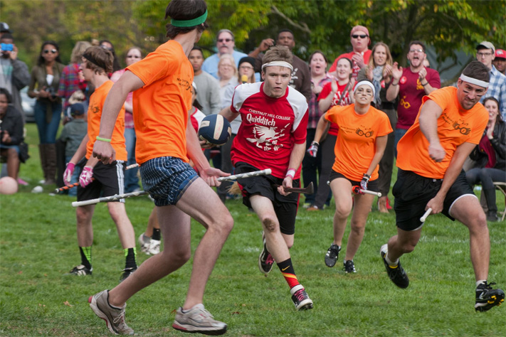 The annual Quidditch tournament is one of the highlights of the Harry Potter Conference. The annual Quidditch tournament is one of the highlights of the Harry Potter Conference.
