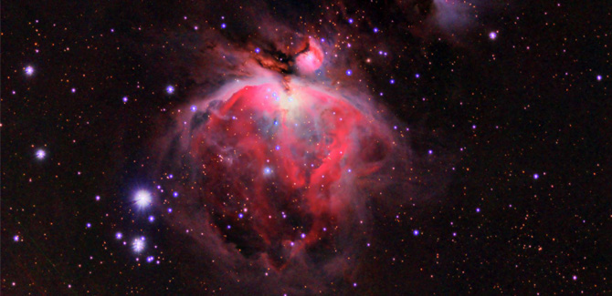 The Orion Nebula, photographed by DVAA member Jack Heely. 