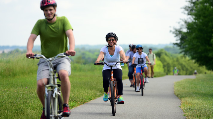 Hike, run or bike your way through Valley Forge Park. Hike, run or bike your way through Valley Forge Park.