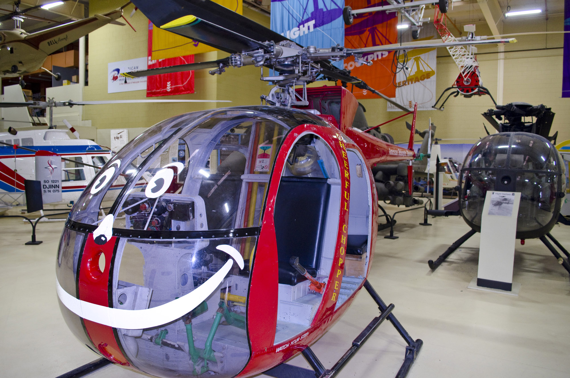 All Smiles at the American Helicopter Museum All Smiles at the American Helicopter Museum