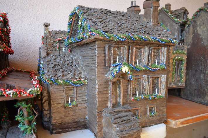 This model of Washington's Headquarters will sit along the tracks of the Garden Railway at Morris Arboretum. This model of Washington's Headquarters will sit along the tracks of the Garden Railway at Morris Arboretum.