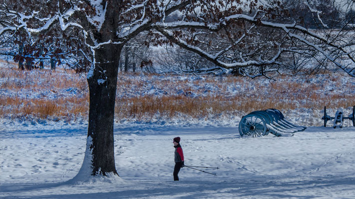 Montco features many trails that are perfect for cross-country skiing. Montco features many trails that are perfect for cross-country skiing.