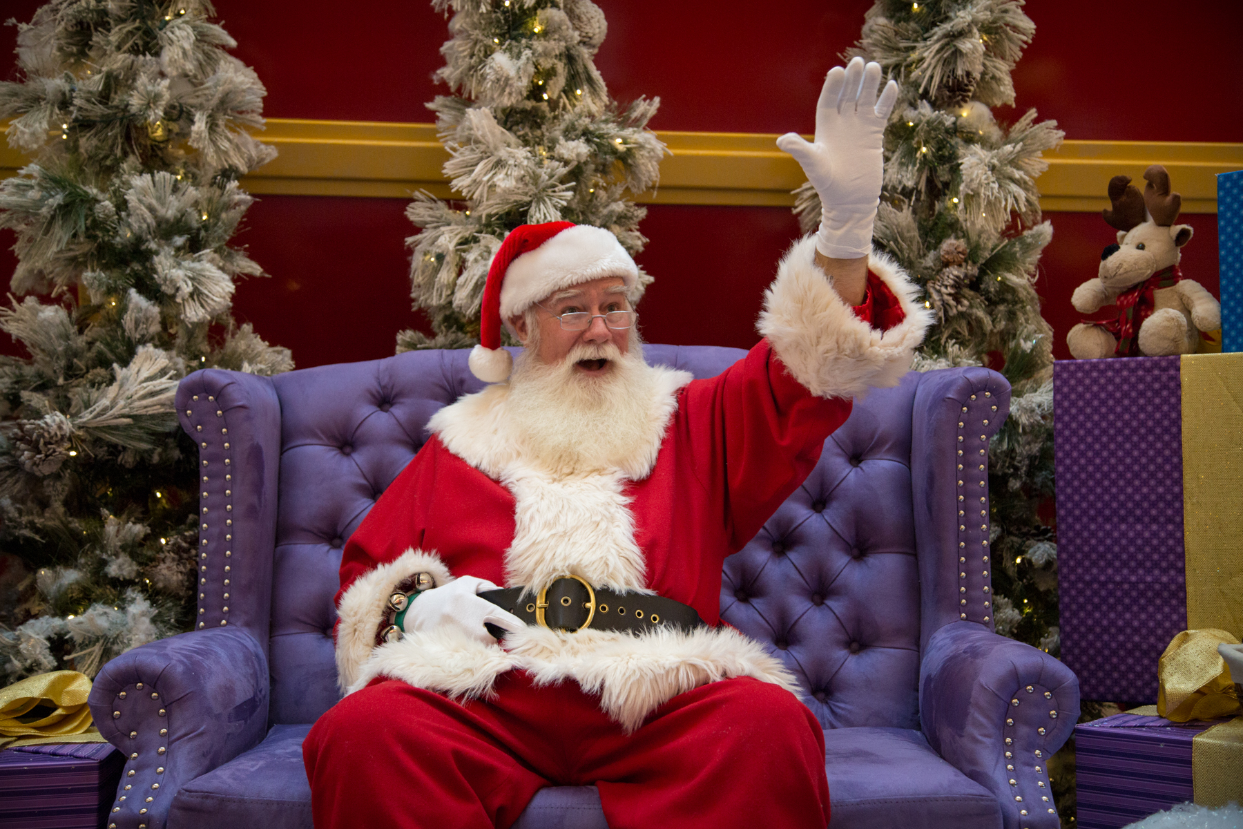 Santa at Cherry Creek Shopping Center