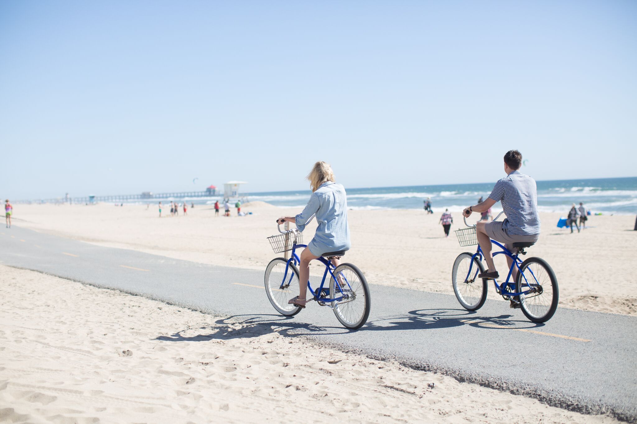 bike on the beach