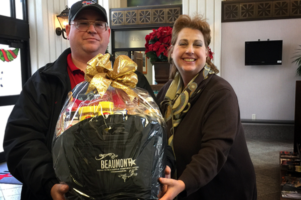 Gift Basket, Beaumont CVB