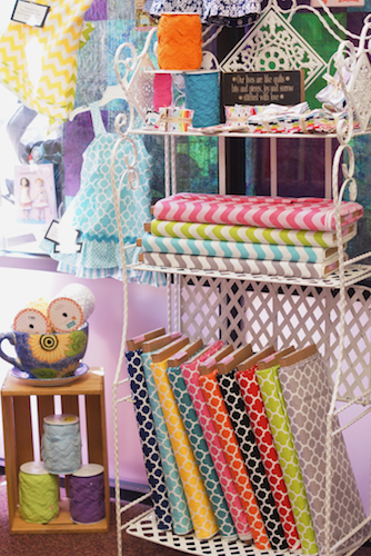 Fabrics & fun finds at Always in Stitches Always in Stitches fabrics