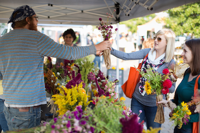 Shopping at Carmel Farmers Market Shopping at Carmel Farmers Market