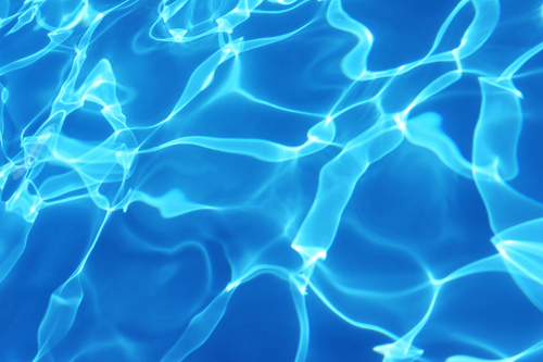 Ahh, can't you just smell the chlorine when looking at the lovely blue water of a pool? Pool water
