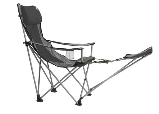 The mother of all folding chairs- footrest included. Folding Chair