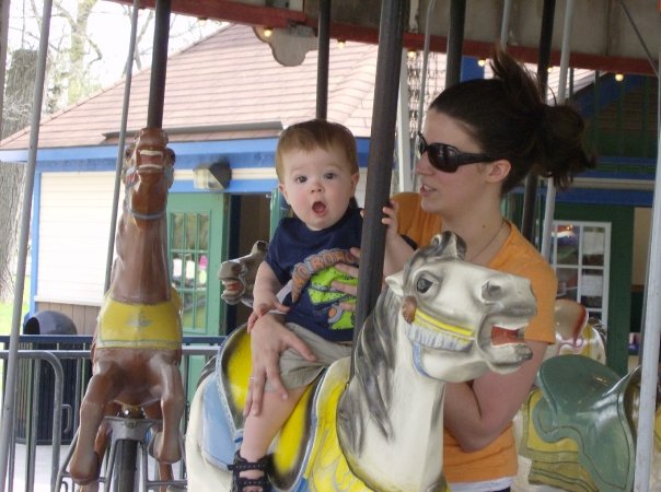 The carousel has always been a family favorite at Forest Park! Sarah B Forest Park